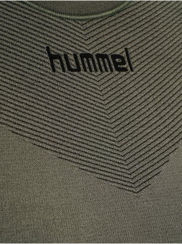 Hummel Hummel T-Shirt Hummel First Multisport Damen Atmungsaktiv Feuchtigkeitsabsorbierenden Leichte Design Nahtlosen in GRAPE LEAF