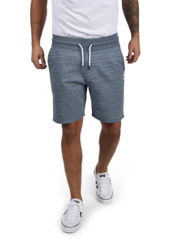 BLEND Sweatshorts BHHenno 20711280ME kurze Hose mit Gummi-Patch in Blau