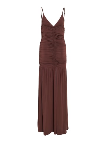 Vila Maxikleid in Shaved Chocolate