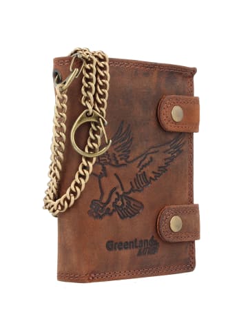 Greenland Nature Montenegro Geldbörse RFID Schutz Leder 2 cm in eagle