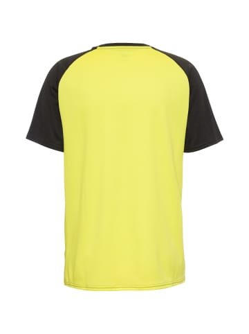 Puma Funktionsshirt FIT TRIBLEND in puma black-yellow burst