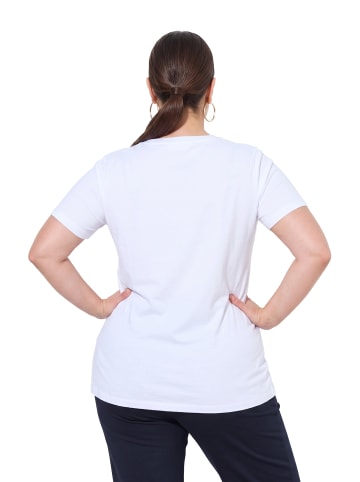 MIAMODA Shirt in schneeweiß