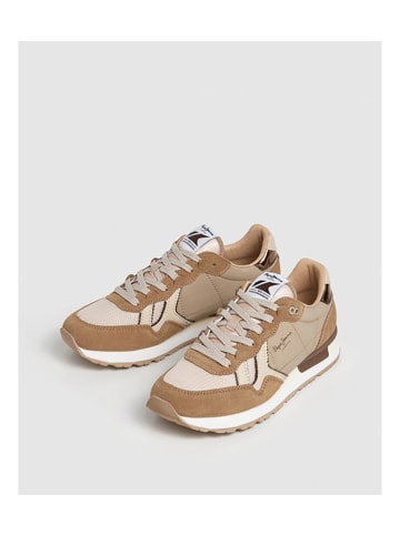 Pepe Jeans Sneaker Brit in Beige
