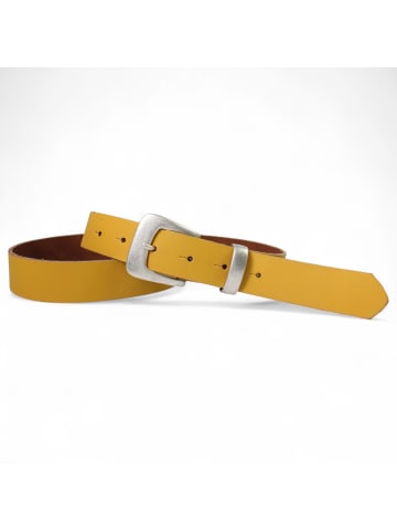 FRONHOFER Damengürtel mit Metallschlaufe in Curry