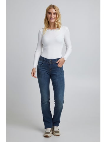 Fransa Regular-fit-Jeans in blau