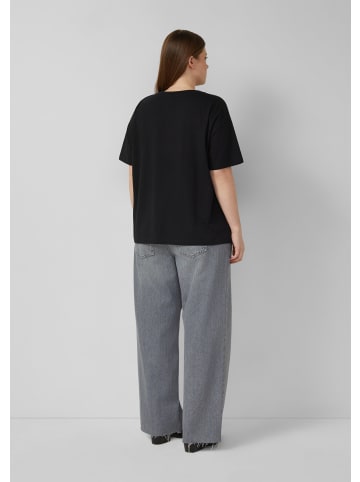QS T-Shirt  in  99D0_schwarz