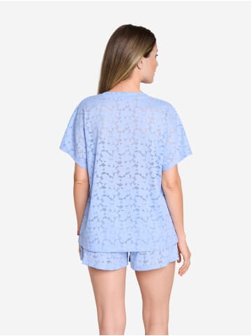 Joop! Jeans Pyjamaoberteil Allover Lace in Serenity