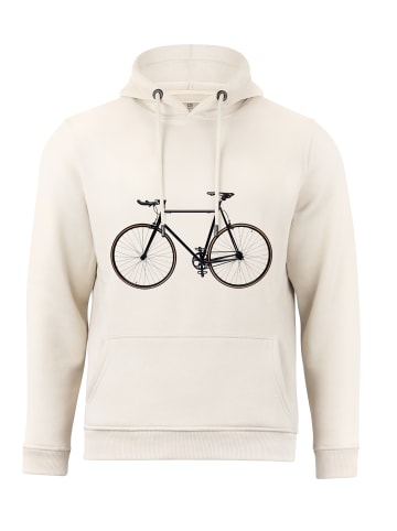 Cotton Prime® Kapuzensweatshirt Bike - Fahrrad in sand