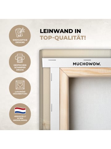 MuchoWow Leinwand bilder Flaum (BxH)