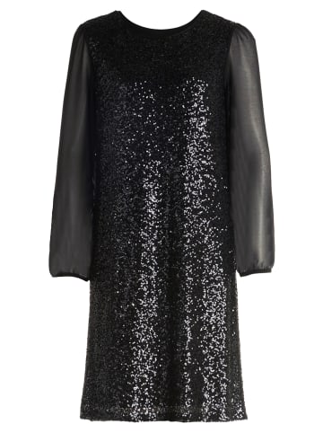 BETTY & CO Partykleid mit Pailletten in Schwarz