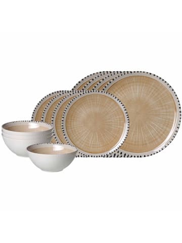 Ritzenhoff & Breker 12-tlg. Basic-Set Natura in – in Creme