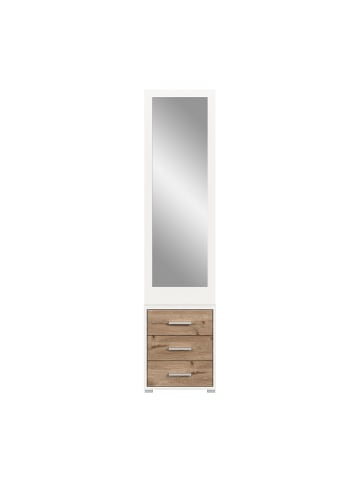 ebuy24 Garderobenmöbelset Polo Weiß 45 x 38 cm