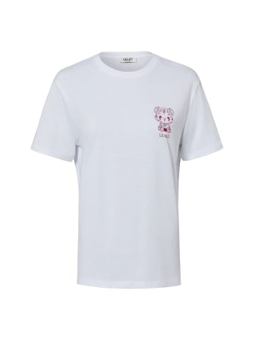 Liu Jo T-Shirt in weiß aubergine - 0001