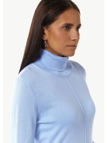 comma CI Strickpullover langarm in Blau