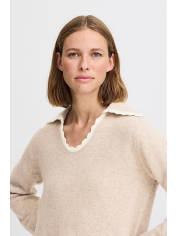 b. young Strickpullover BYNINNA Regular fit in Sepia Tint Mix