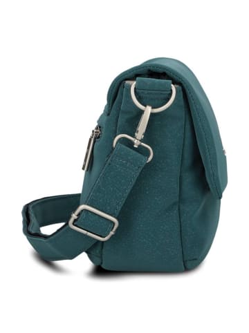 Zwei Mademoiselle.M Messenger 33 cm Laptopfach pacific
