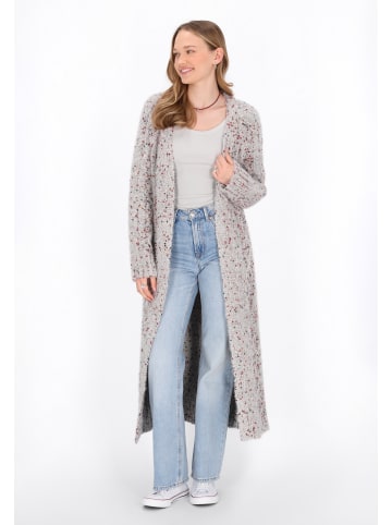 myMo Cardigan in grey multicolor