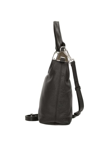 COCCINELLE Mintha - Schultertasche 18.5 cm (noir) in schwarz