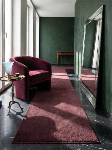 KADIMA DESIGN Teppichläufer Uni Antirutsch weich wohnlich Wohnzimmer