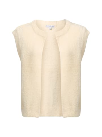 Marie Lund Weste in ecru - 0001