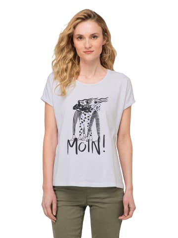 LAURASØN Shirt in schneeweiß