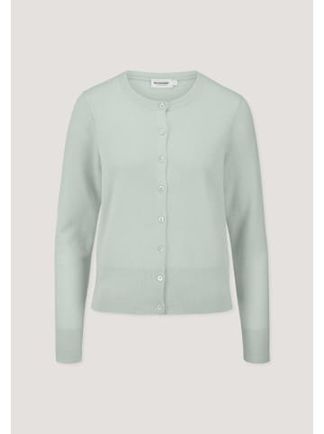 Hessnatur Strickjacke in polargrün