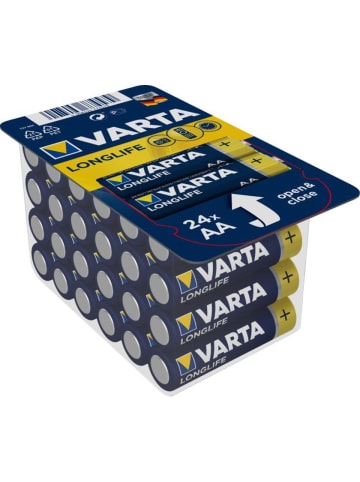 Varta Batterie LONGLIFE AA Big Box in Schwarz