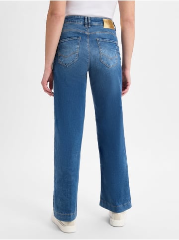 MAC HOSEN Jeans Rich Palazzo in medium stone