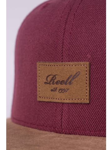Reell Cap "Suede Cap" in Rot