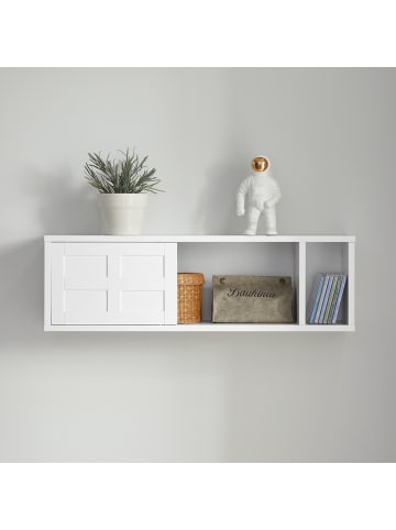 SoBuy Wandschrank in Reinweiß - (W) 20 x (H) 23 x (L) 75 cm