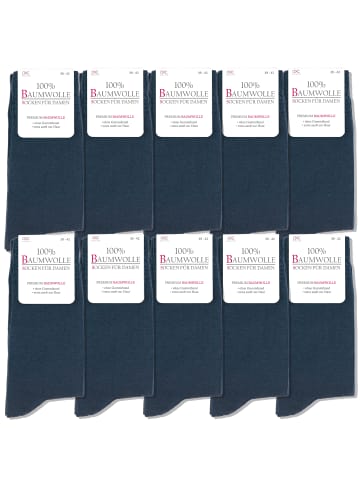 Occulto 10er Pack Businesssocken Inge in Navy