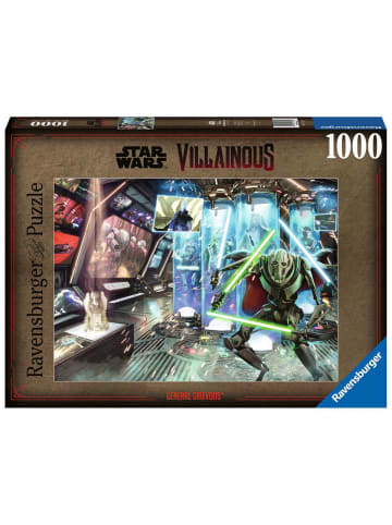 Ravensburger Puzzle 1.000 Teile Star Wars Villainous: General Grievous Ab 14 Jahre in bunt