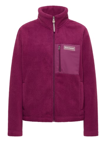 Bruno Banani Fleecejacke FRANKLIN in Lila