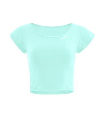 Winshape Functional Light and Soft Cropped Kurzarmshirt AET137LS in delicate mint