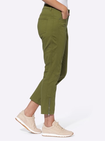 Heine Bauchweg-Hose in oliv