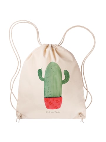 Mr. & Mrs. Panda Stoffbeutel Kaktus Wut ohne Spruch in Creme