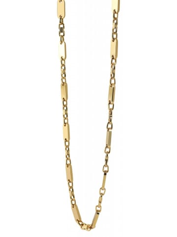 Adeliás Adeliás Unisex Edelstahl Halskette in gold