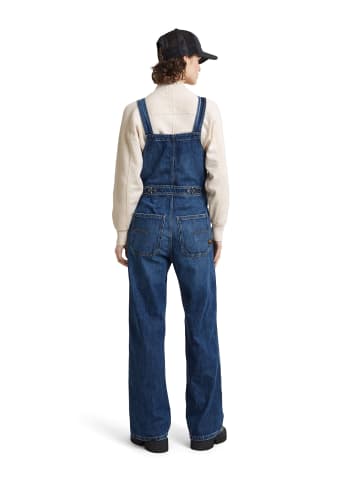 G-Star Raw Straight Leg Zip Latzhose worn in waterspouts