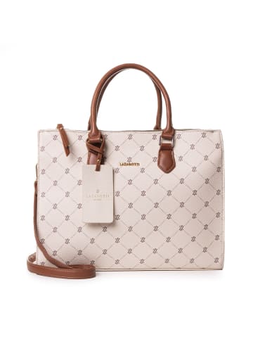 Lazarotti Palermo Handtasche 34,5 cm in ecru