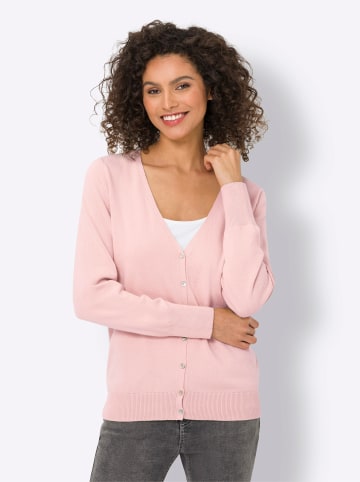 Heine Feinstrickjacke in hellrosé