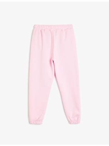 KOTON SWEAT BOTTOMS in Rosa
