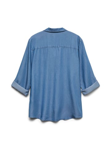 Vero Moda Jeanshemd in Medium Blue Denim