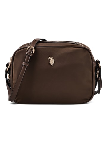 U.S. Polo Assn. Houston Umhängetasche 24 cm in dk. brown