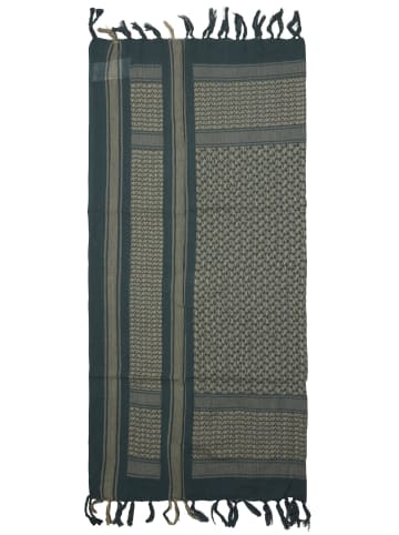 Brandit Shawls in petrol/khaki