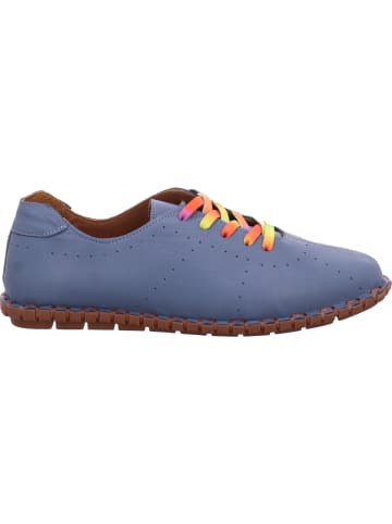 Artiker Schnürhalbschuh in blau