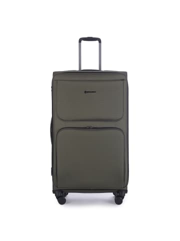 Stratic Bendigo Light + 4 Rollen Trolley 84 cm mit Dehnfalte sand