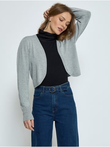 Peppercorn Strickjacke in Grey Melange