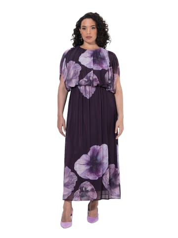 Ulla Popken Abendkleid in dunkle traube