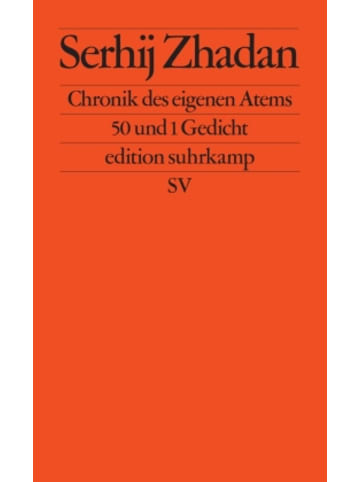 Suhrkamp Buch - Chronik des eigenen Atems