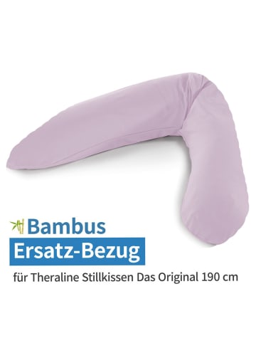 Theraline Ersatzbezug für Stillkissen Das Original - Bamboo 190 in lila